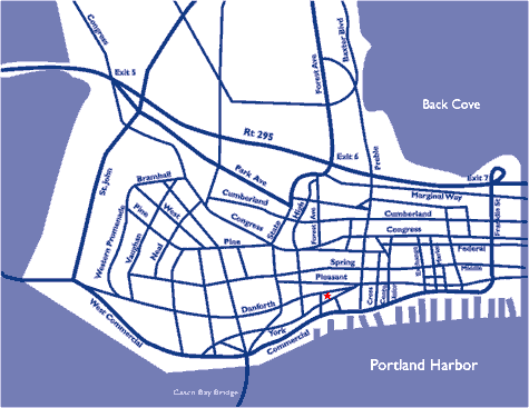 Portland Map