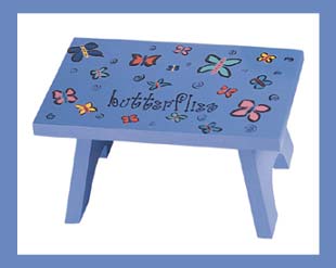 Butterfly Theme (Stepping Stool)